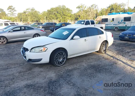 2013 Chevrolet Impala Police из США, поврежденный, VIN 2G1WD5E31D1206221